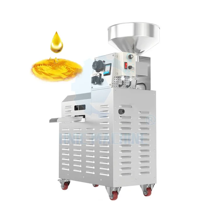 Soy Bean Food Oil Expeller Cold Press Sesame Coconut Oil Presser Extractor Machine with Filter