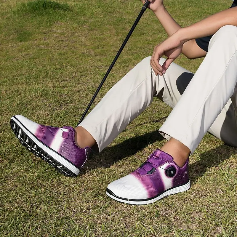 

Large Size 38-47 Fashion Men's Golf Shoes Anti-Slip Golf Training Shoes Outdoor Grass Walking Sneakers Comfortable Golf Shoes