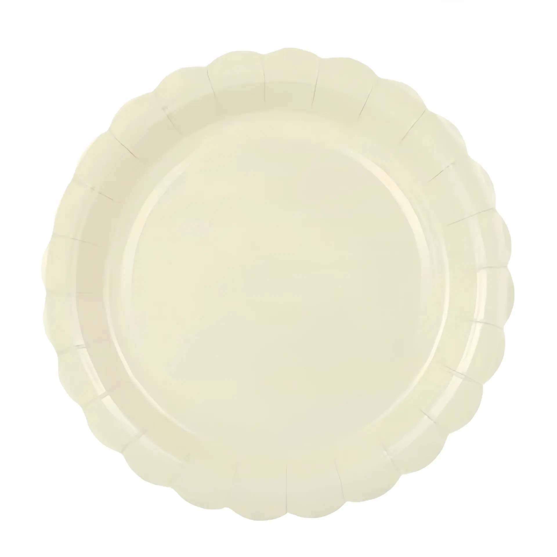25pcs Disposable Tableware Set Beige Lace Environmentally Friendly Paper Cup Plate fork Spoon Party Picnic Supplies Home Plates