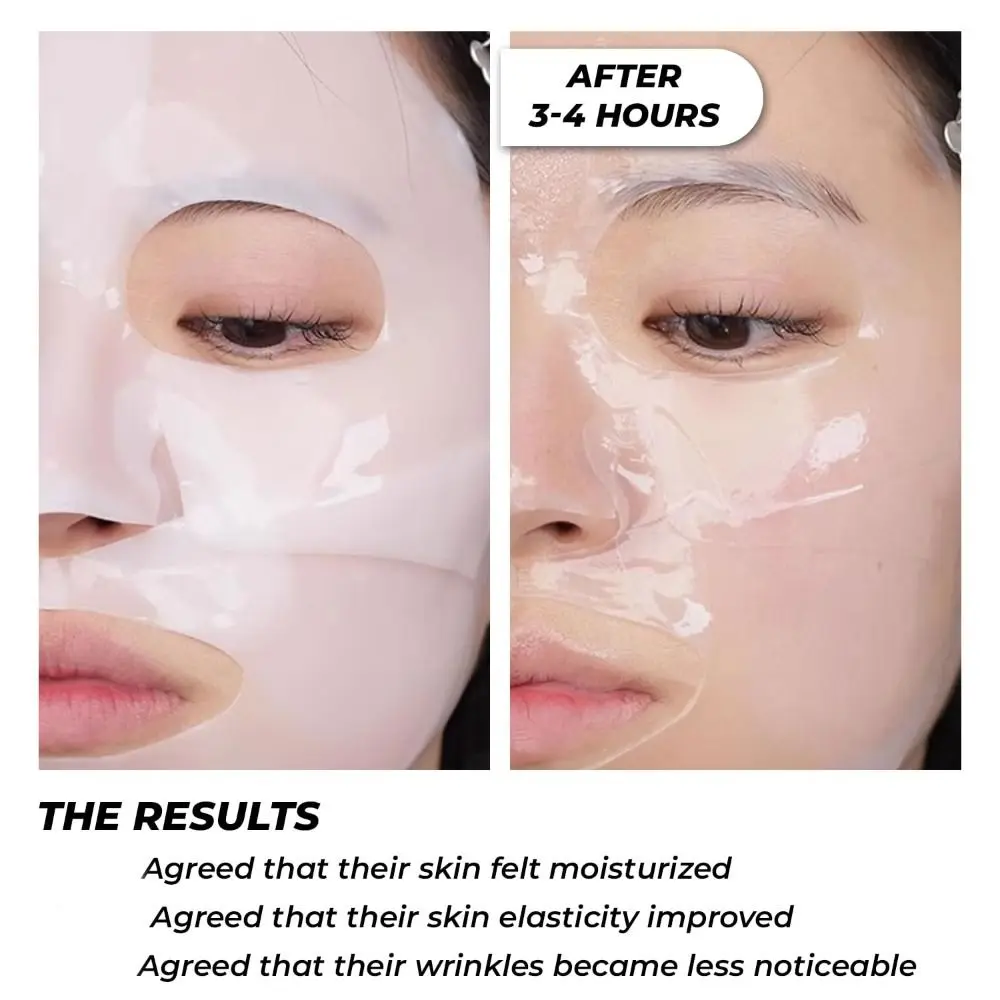 5 pçs quente genérico colágeno máscara facial anti rugas durante a noite máscara de levantamento endurecimento colágeno real máscara profunda cuidados faciais