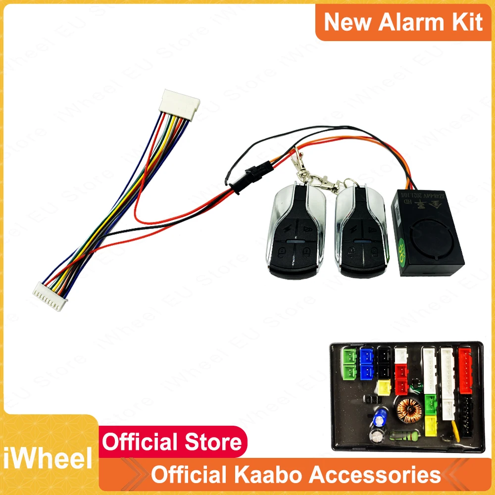 New Wireless Alarm Kit for all Kaabo Scooter Install with HUB Board Alarm Kit Keep Your Scooter Safe 8 10 11inch Kaabo Scooter