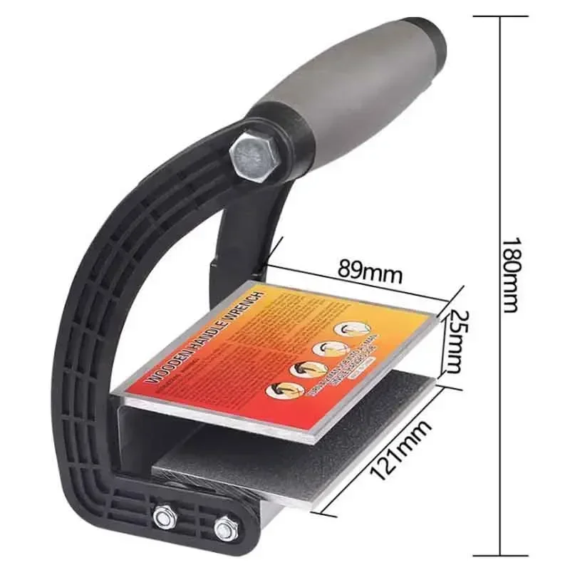 50kg Wooden Handle Wrench Plywood And Sheetrock Panel Carrier Heavy Furniture Gripper Sheet Goods Handle Plate Handling Clip
