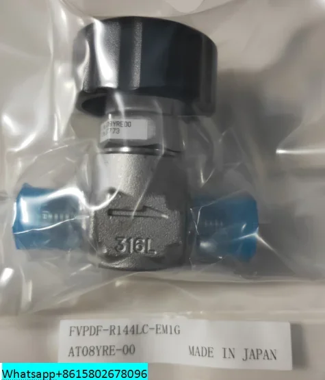 FUJIKIN FVPDF-R144LC-EM1G (1/4 MVCR manual low pressure 1MPA) forging