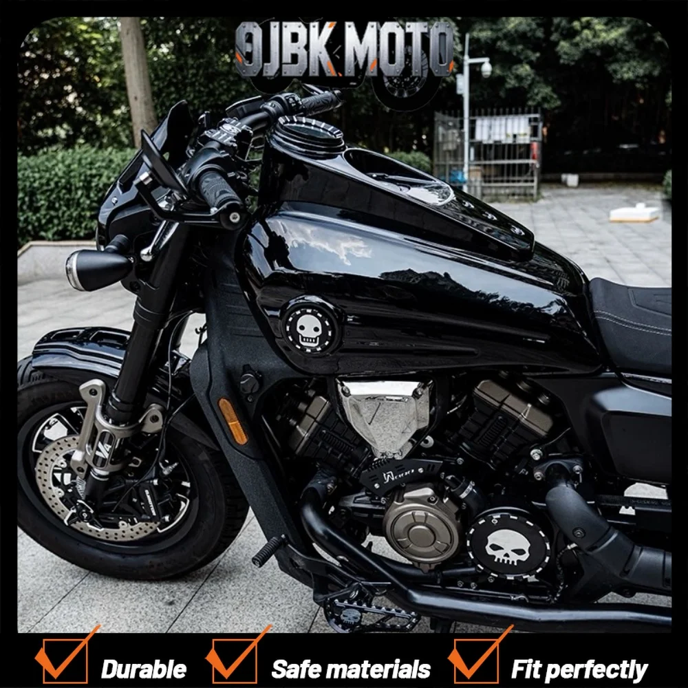 

【Perfect fit】For QJMOTOR SRV600 Modification Parts: Fuel Tank Side Panel Decorative Cover