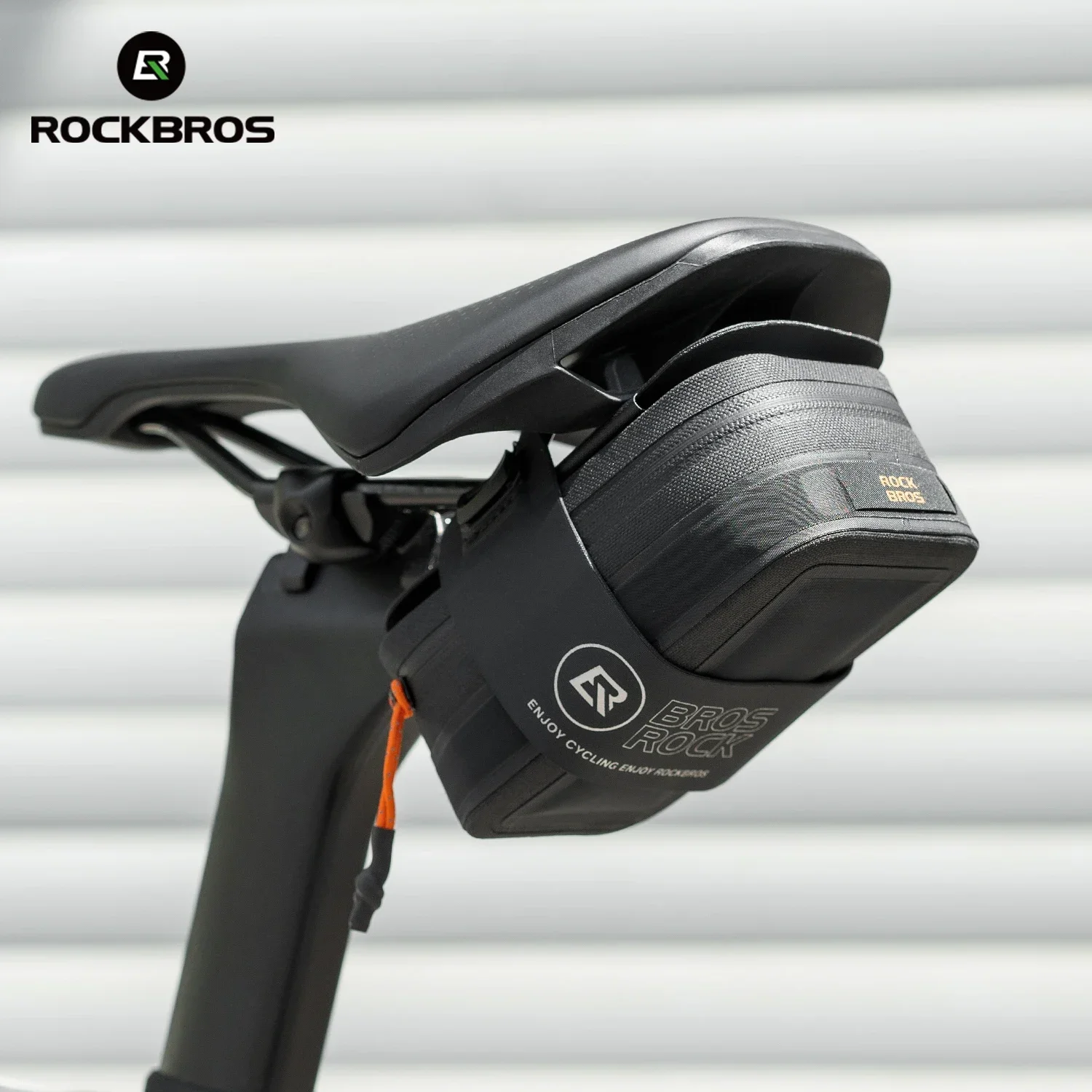 

ROCKBROS Велосипедная седельная сумка Полностью водонепроницаемая бесшовная расширяемая сумка для хвоста Многофункциональная легкая портативная сумка для хранения