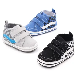 Baby Casual Shoes for Boy Spring Autumn Soft Soled Hook & Loop Fashion Design Comfortable Walking Sneakers Infant Shoes D2545