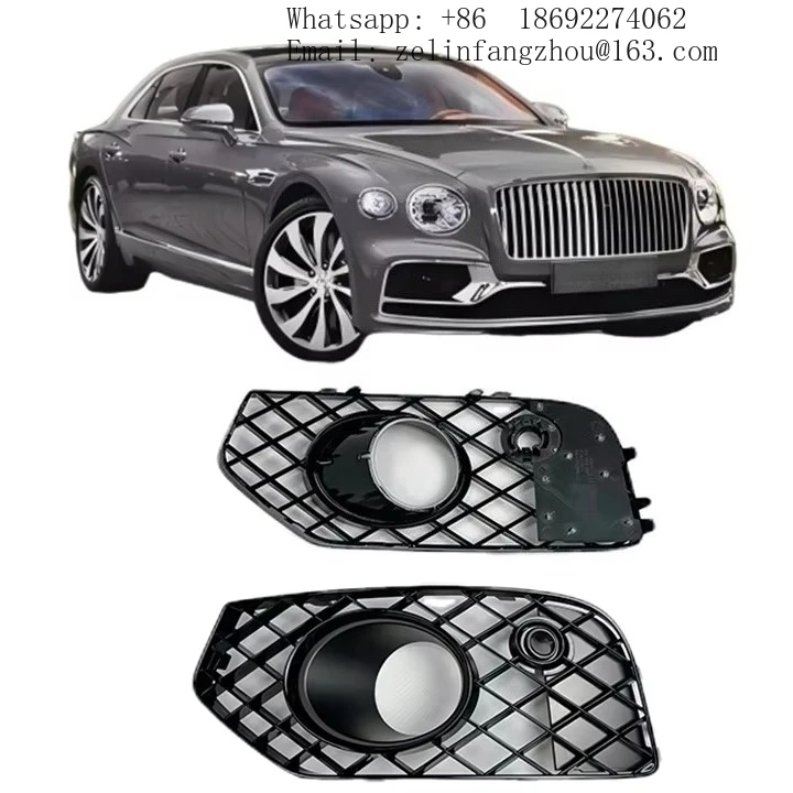 

OEM 3SE807667A 3SE807668A Car Part for Bentley Flying Spur 2021 New Black Style Front Bumper Lower Grille With ACC Holes