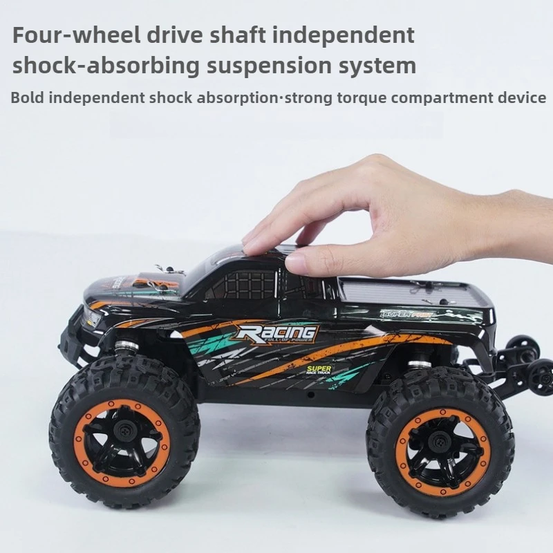 Cool Stuff Toy Car Grappig cadeau-upgrade 45 km/u Hoge snelheid 4WD Rc Truck, nieuwe 1:16 borstelloze klimmen off-road Rc-auto's, speelgoed voor jongens,