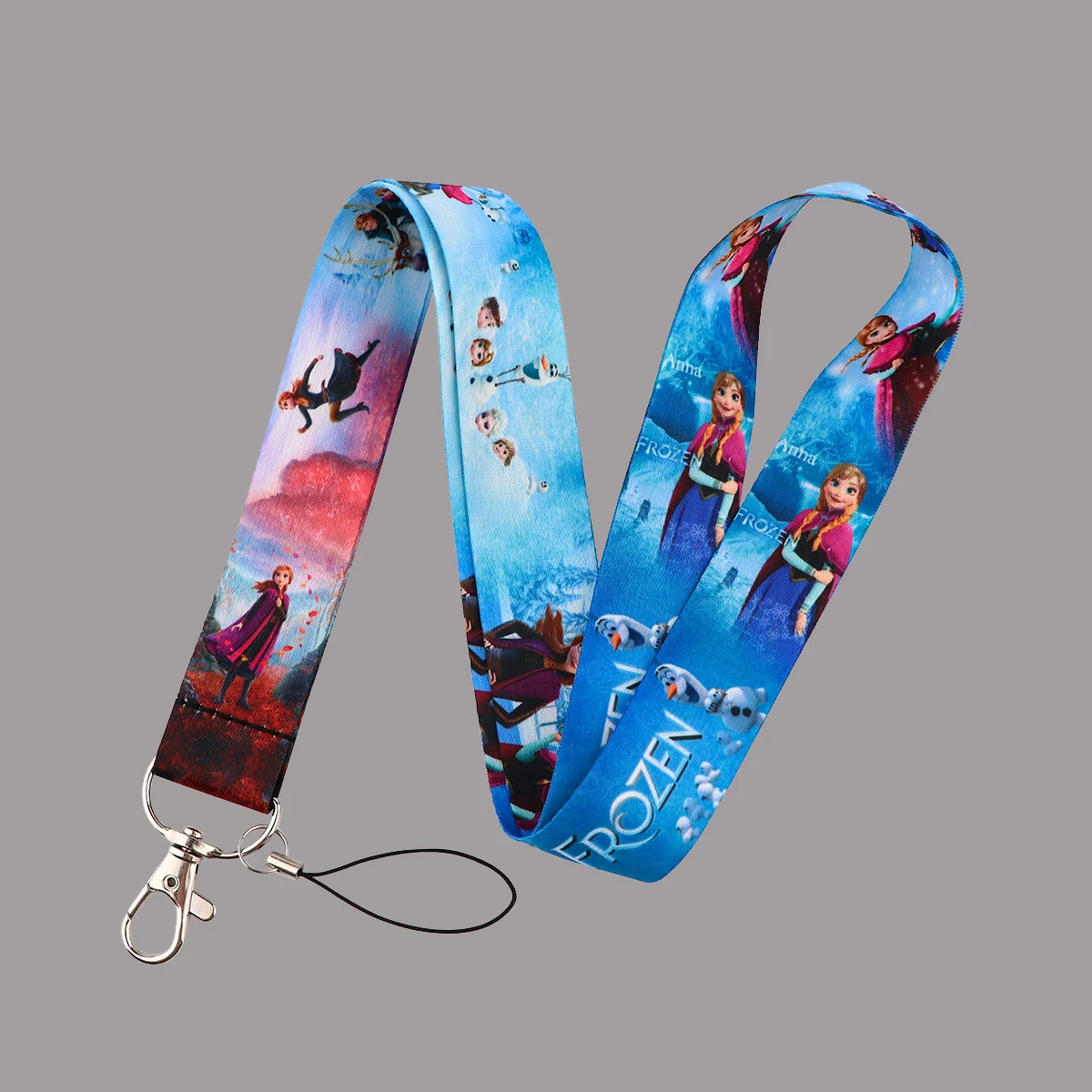 

Cartoon Ice Girl Lanyards for Keys Mobile Phone Neck Strap Keychain Gym Key Holder Hanging Rope Keyring Accessories Gifts
