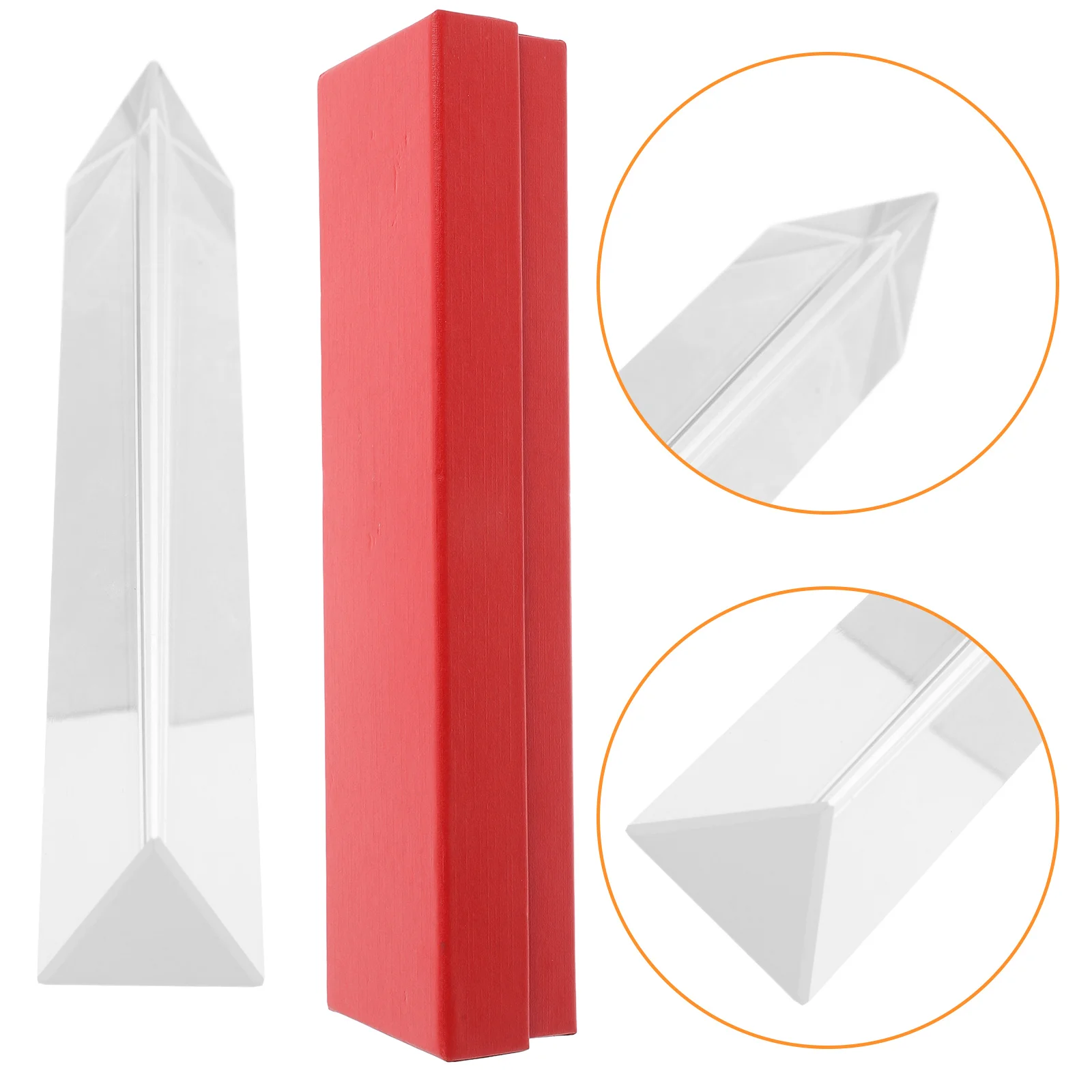 

Spectrometer Decorative Prism Glass Blocks Garden Window Ornament Sun Catcher Clear Craft for