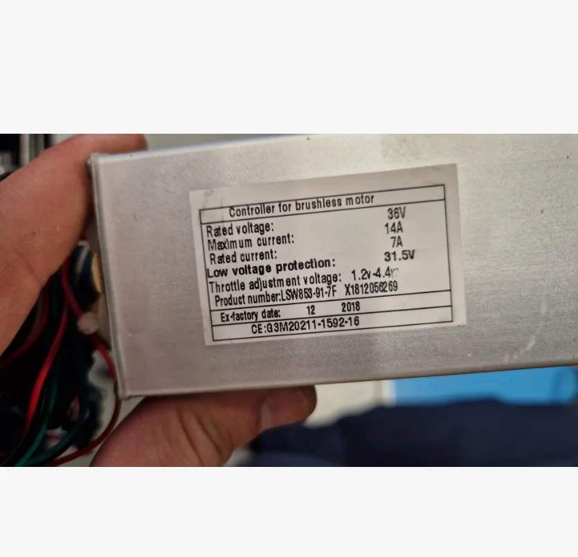 Pengontrol LSW853-91-7F 36V 14A Untuk Motor Brushless Sepeda Listrik EBIKE BAFANG KITS Aksesoris