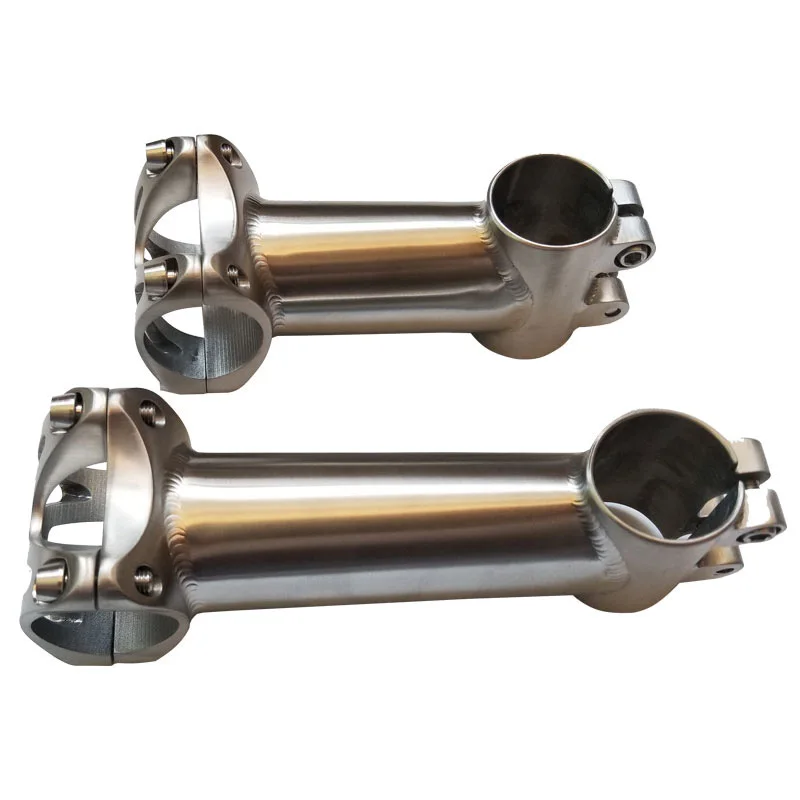 Ultralight Titanium Bike Stem 31.8mm and 25.4mm High‑Strength Handlebar Stem Parts for MTB and Road Bicycle