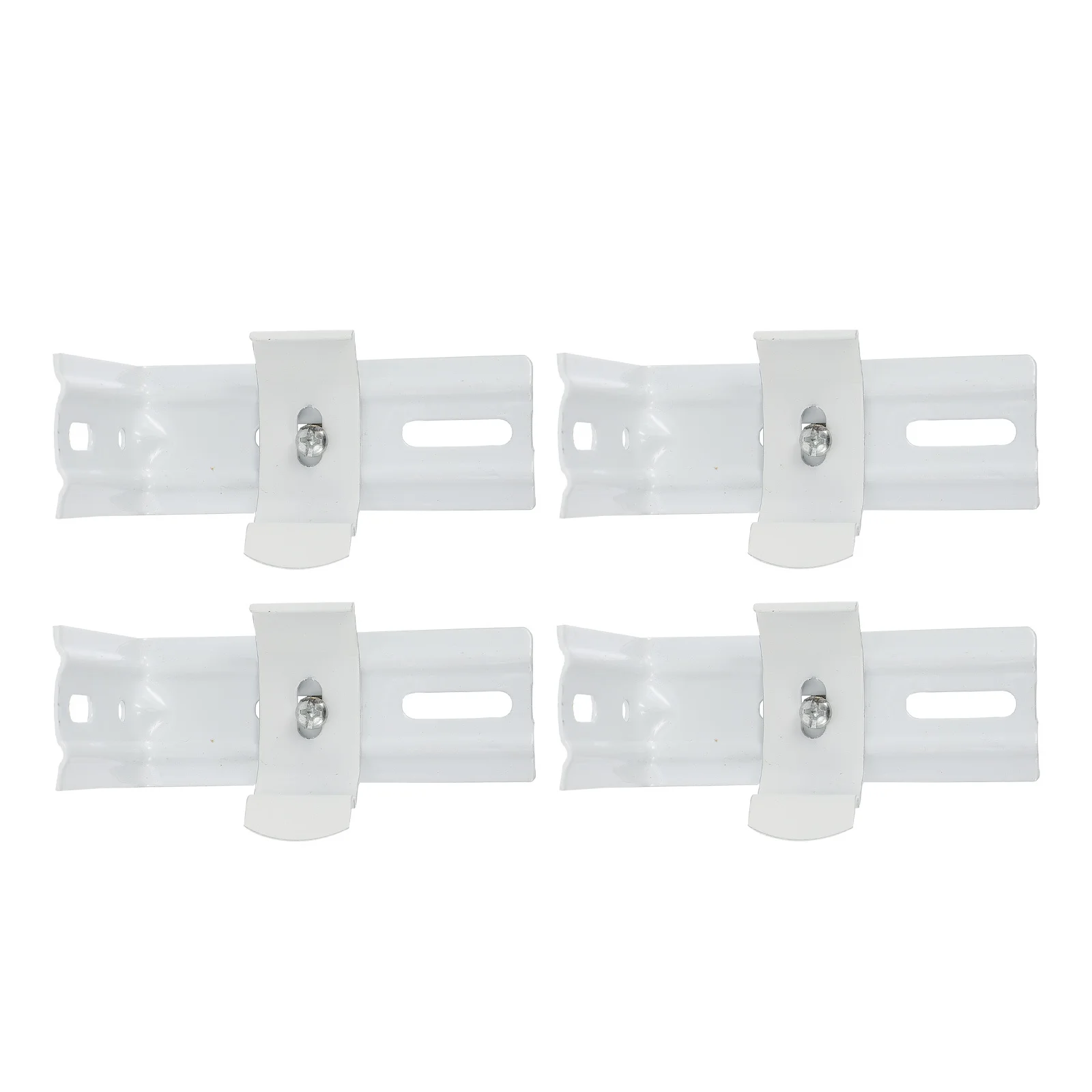 

4Pcs Curtain L Bracket Sturdy L-Shaped Curtain Fixing Support for Home Living Room Bedroom Office Bracket
