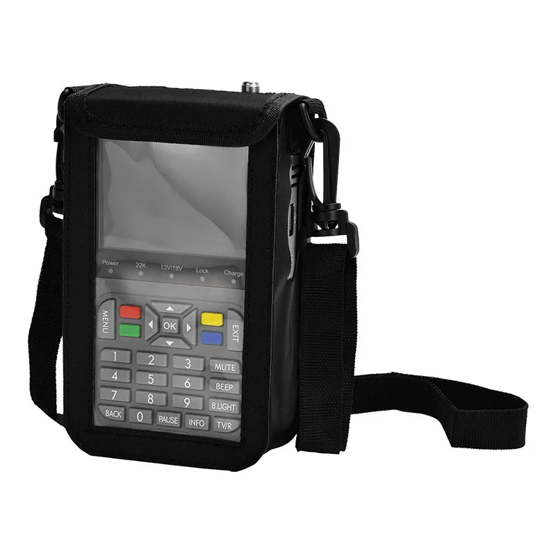 

Спутниковый искатель V8 TV DVB-S/S2/S2X Приемник сигналов H.264 Спутниковый детектор HD 1080P FTA 3,5 "ЖК-дисплей 4000 мАч Аккумулятор для регулировки спутникового блюд