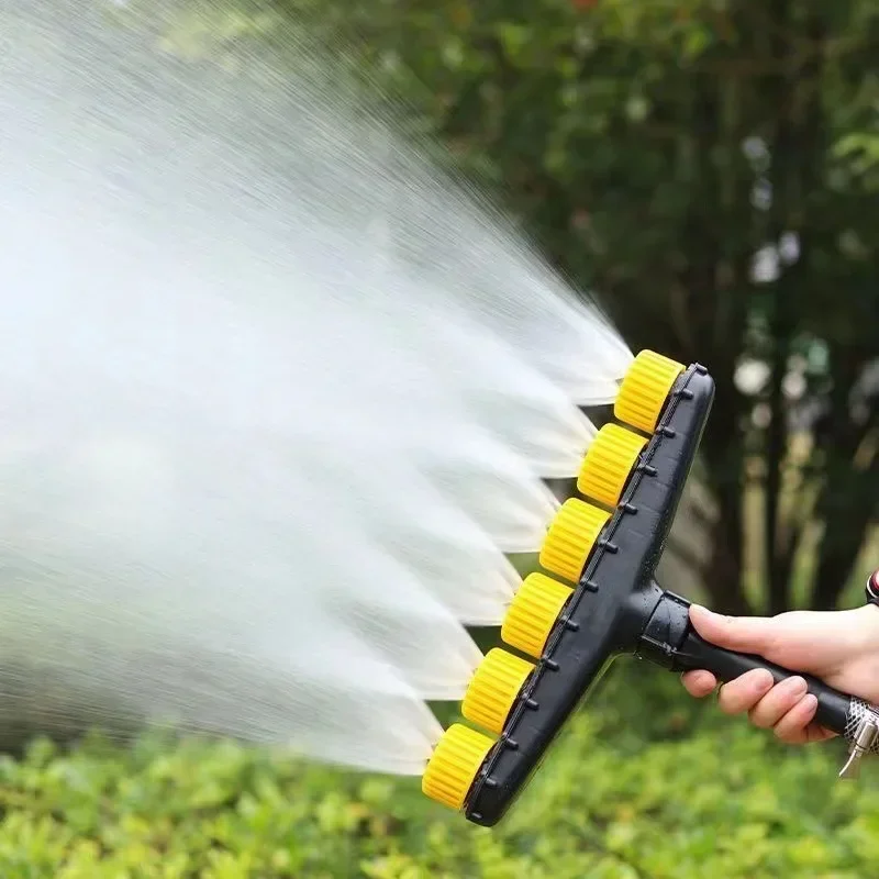 Agriculture Atomizer Nozzle Garden Lawn Sprinkler Farm Vegetable Irrigation Adjustable Large Flow Watering Tool 3/4/5/6 WayAA