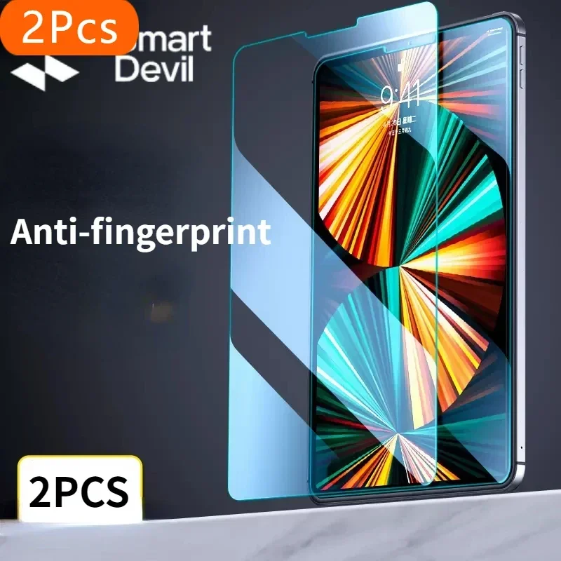 

SmartDevil для iPad Pro 2024 11-дюймовая защитная пленка для экрана, 2 шт., HD прозрачная пленка из закаленного стекла для iPad Air 13 дюймов, 2024, защита от царапин