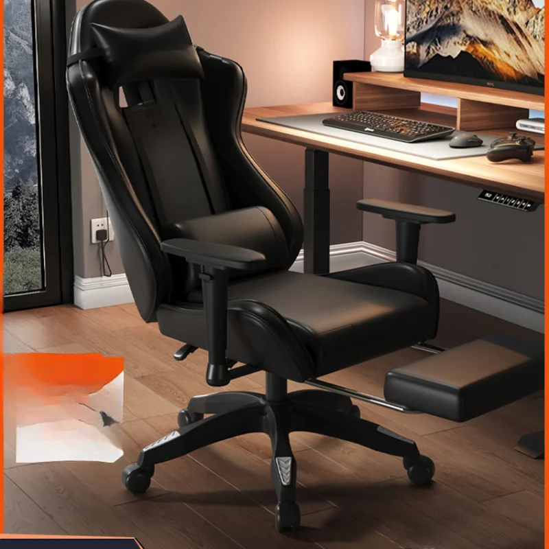 Gaming chair Computer chair Home comfort Sedentary ergonomic male dormitory Bedroom reclining live game seat