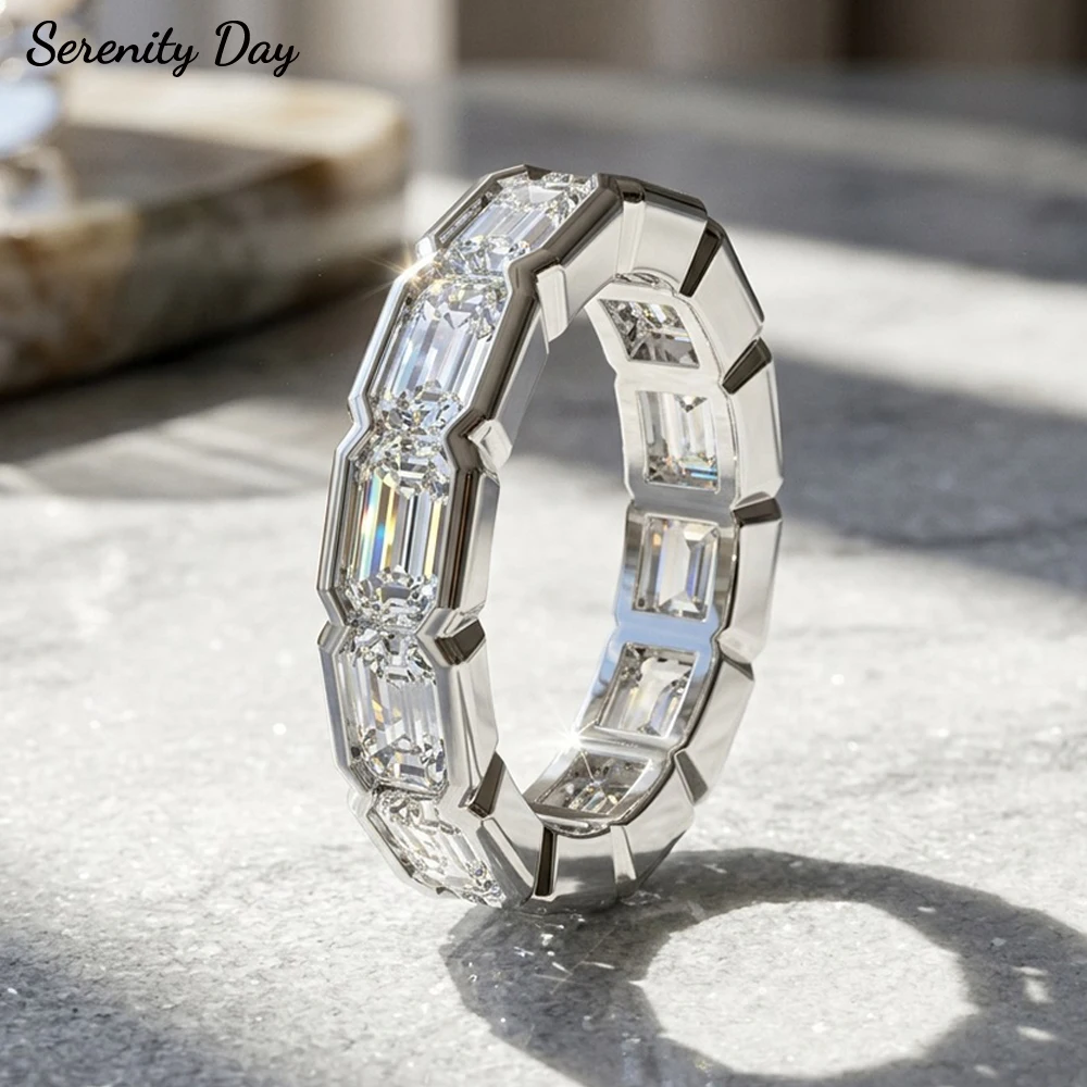 serenity-3-5mm-emerald-cut-moissanite-rings-women-d-vvs1-lab-diamond-eternity-bands-jewelry-s925-sterling-silver-rings-girl-gift
