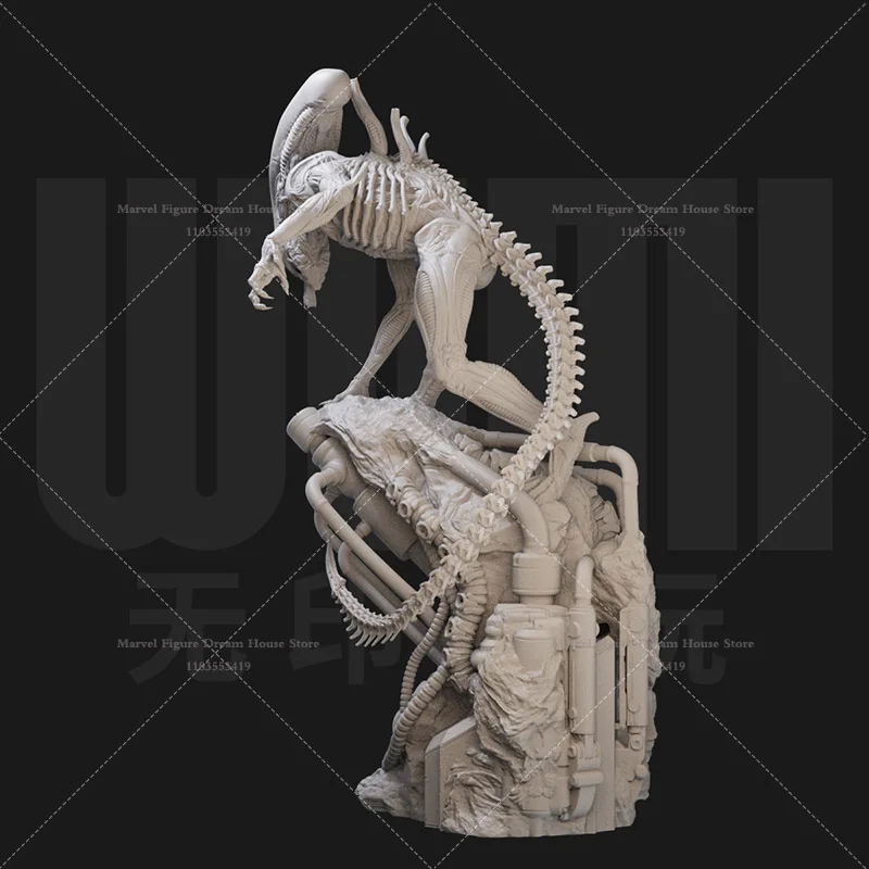 1/24 1/18 Highly Aggressive Internal Parasites Fictional species Alien Scene Modern Horror Movie GK 3D Resin Un-panited Model