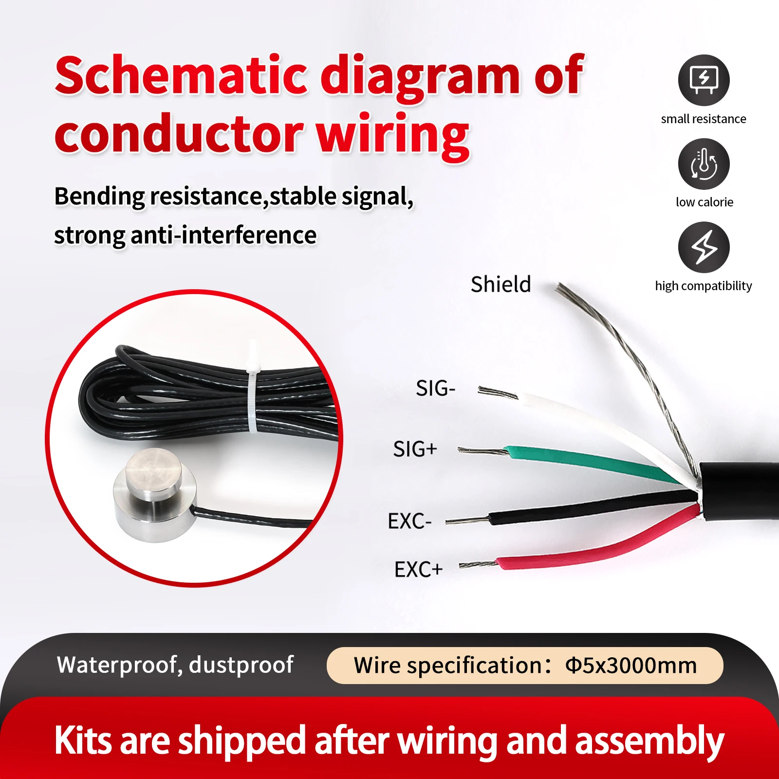 Sensore micro cella di carico e misuratore di forza digitale, misurazione ad alta precisione, acquisizione della forma d'onda transitoria, acquisizione del picco/valvole