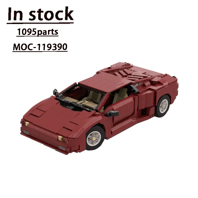 

MOC-120942 Diablo (арктический белый) и MOC-119390 Diablo Red Edition, собранная модель строительного блока для детей, игрушка на день рождения, подарок