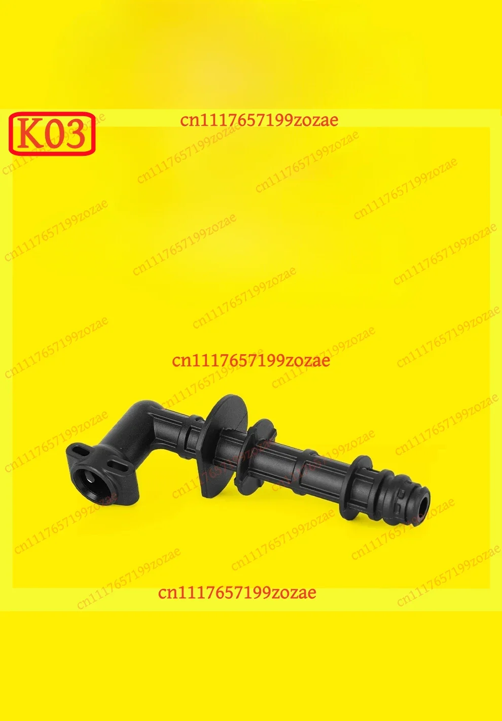 KJ02 k3 High Pressure Washer Pipe Fitting, Universal Quick Connect Hose Adapter Replacement Part