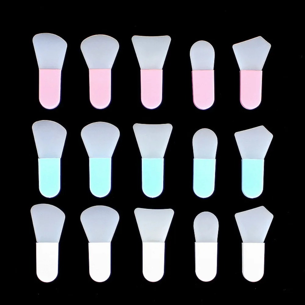 1Pcs Silicone Facial Mask Brush Face&Eye Cream Mud Mask Applicator Scraper Face Cleanse Brushes Travel Portable Skin Care Tools