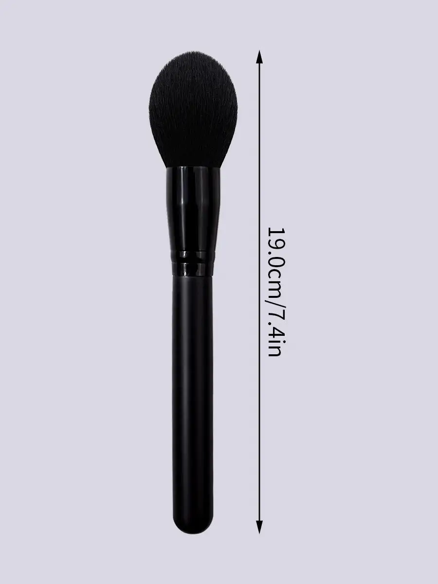 1PC Black Makeup Brush Soft Fluffy Loose Powder Brushes Multifunctional Foundation Brush Highlighter Blush Brush Beauty Tool