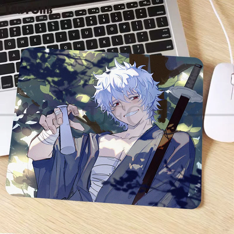 Gintama DIY szekrény Játék Számítógépes Notebook Pulc Birkózószőnyeg Egér Szerszámnyél Egér Birkózószőnyeg notbook padmouse Pulc Műkődés mats