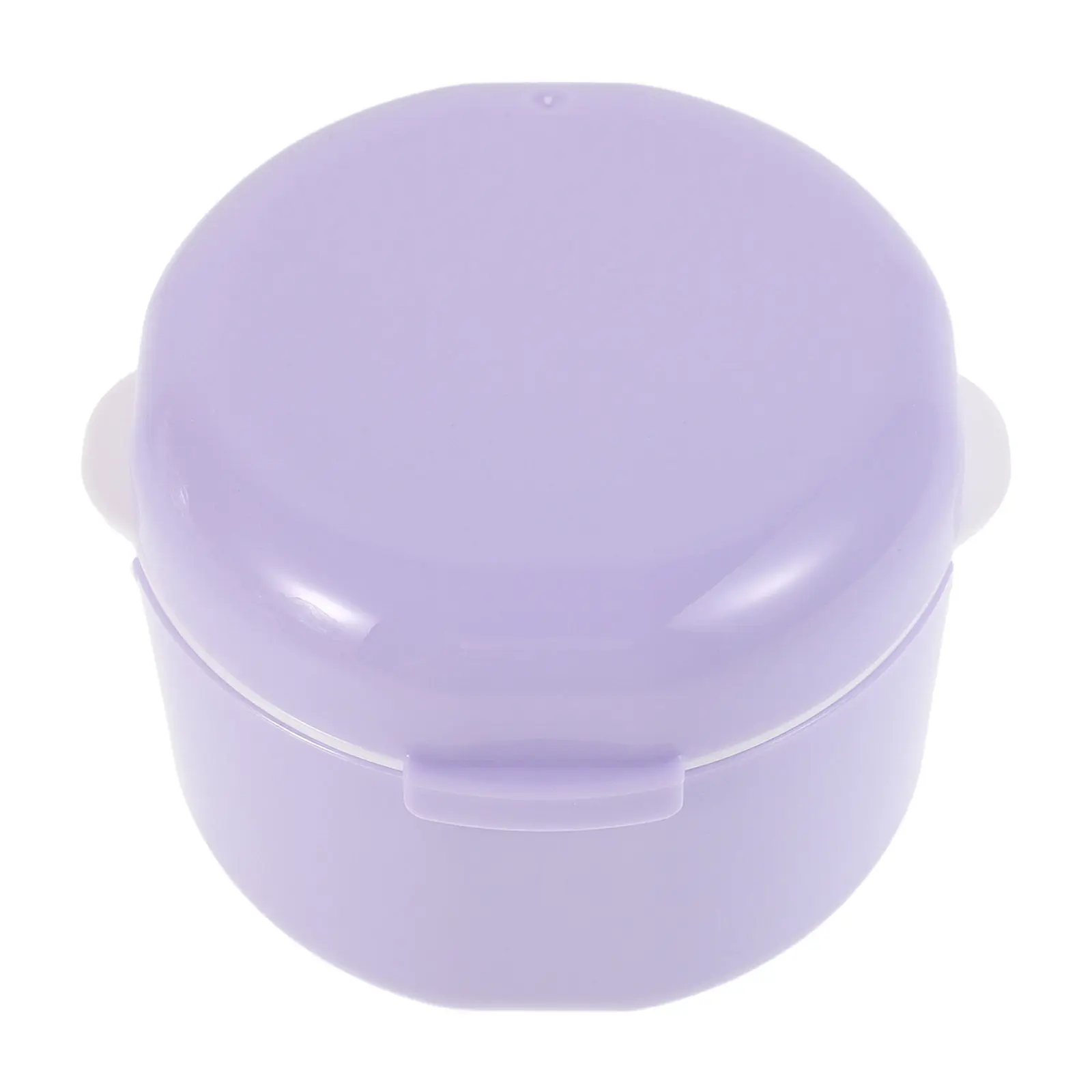 

Small retainer Case Travel Portable Orthodontic Braces Storage Box Secure Brace Holder Leak Proof Denture Case