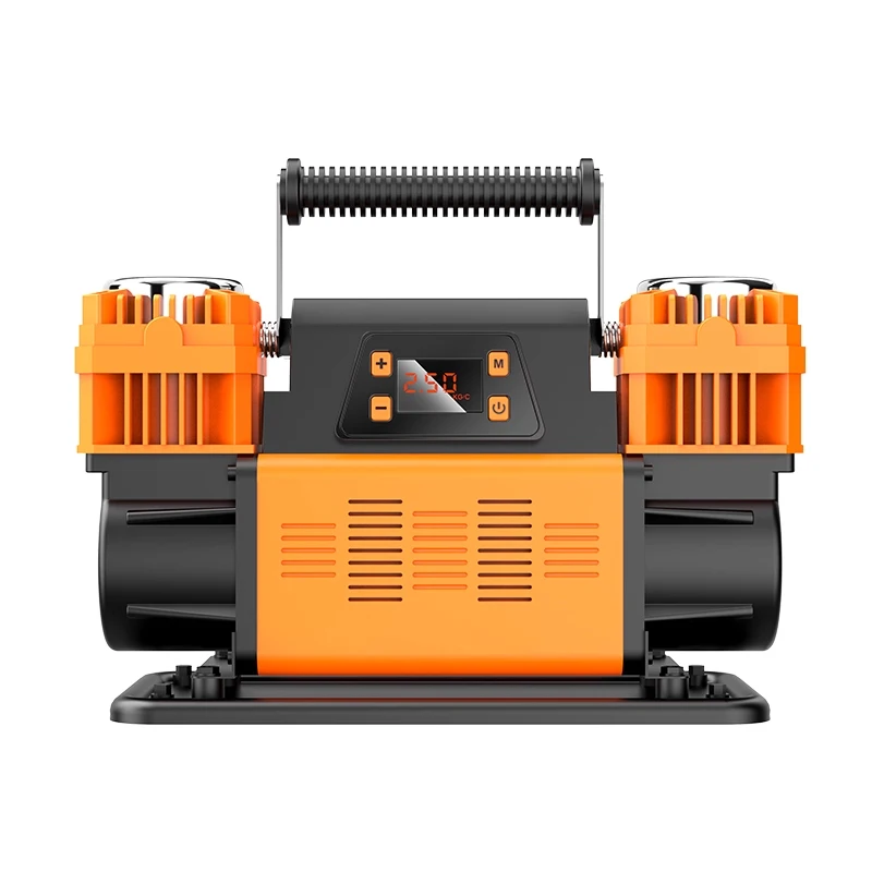 

Tire Inflator 150PSI 12V Portable Tire Inflator 7.06CFM Air Compressor for Car SUV RV Truck Bike w/3 Nozzles Auto Pump