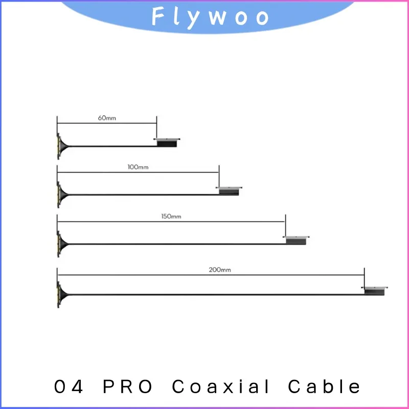 

DJI O4 / O4 Pro Coaxial Cable 60mm 100mm 150mm 200mm Length Options for FPV Drone Antenna Flywoo Air Unit DIY Replacement Parts