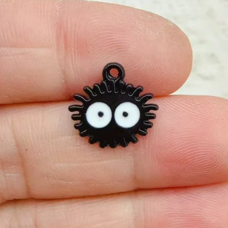 10pcs Japanese Faceless Male Decorations Cute Alloy Pendant Anime Figures Children DIY Creative Fashion Jewelry Accessories Gift view 2