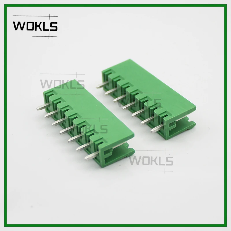 50PCS KF2EDGV 5.08 5.0 2P 3P 4P 5P 6P 7P 8P 9P 10P 11P 12P PCB PLUG-IN TEMINAL BLOCK 2EDGV 5.08mm PIN MSTB 2,5 G PHOENIX DEGSON