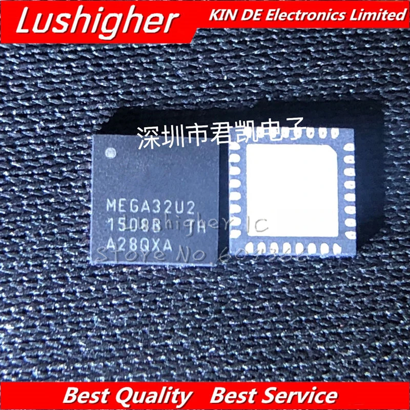 

10PCS ATMEGA32U2-MU ATMEGA32U2 MEGA32U2-MU QFN