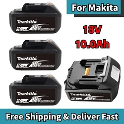 18V 10Ah for Makita BL1830  BL1840 BL1850 BL1860 BL1850B  BL1820 BL1815 LXT-400 Cordless Drills Replacement Lithium Battery