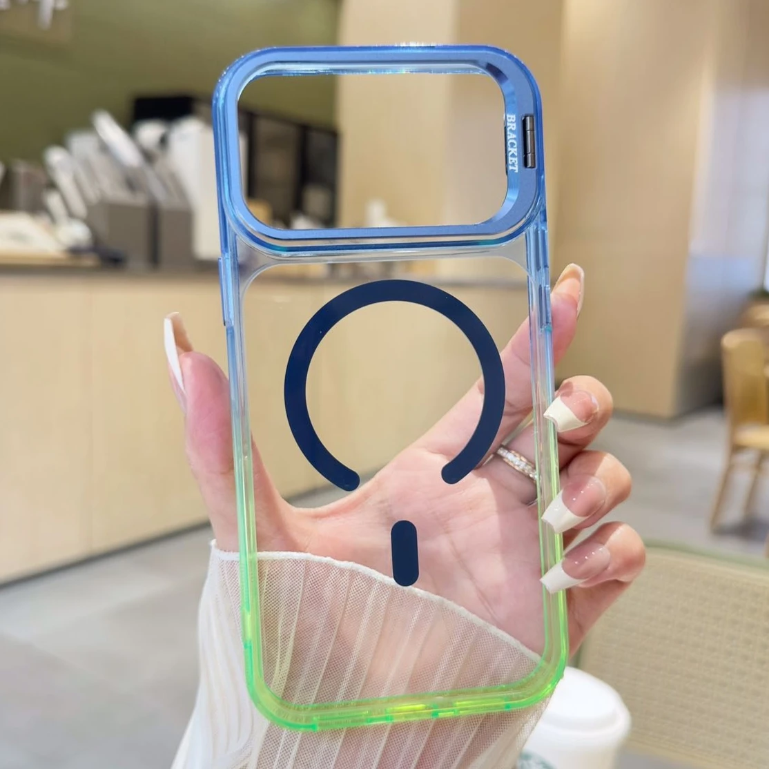 Ring Stand Case - Uchwyt na obiektyw z gradientowym przezroczystym