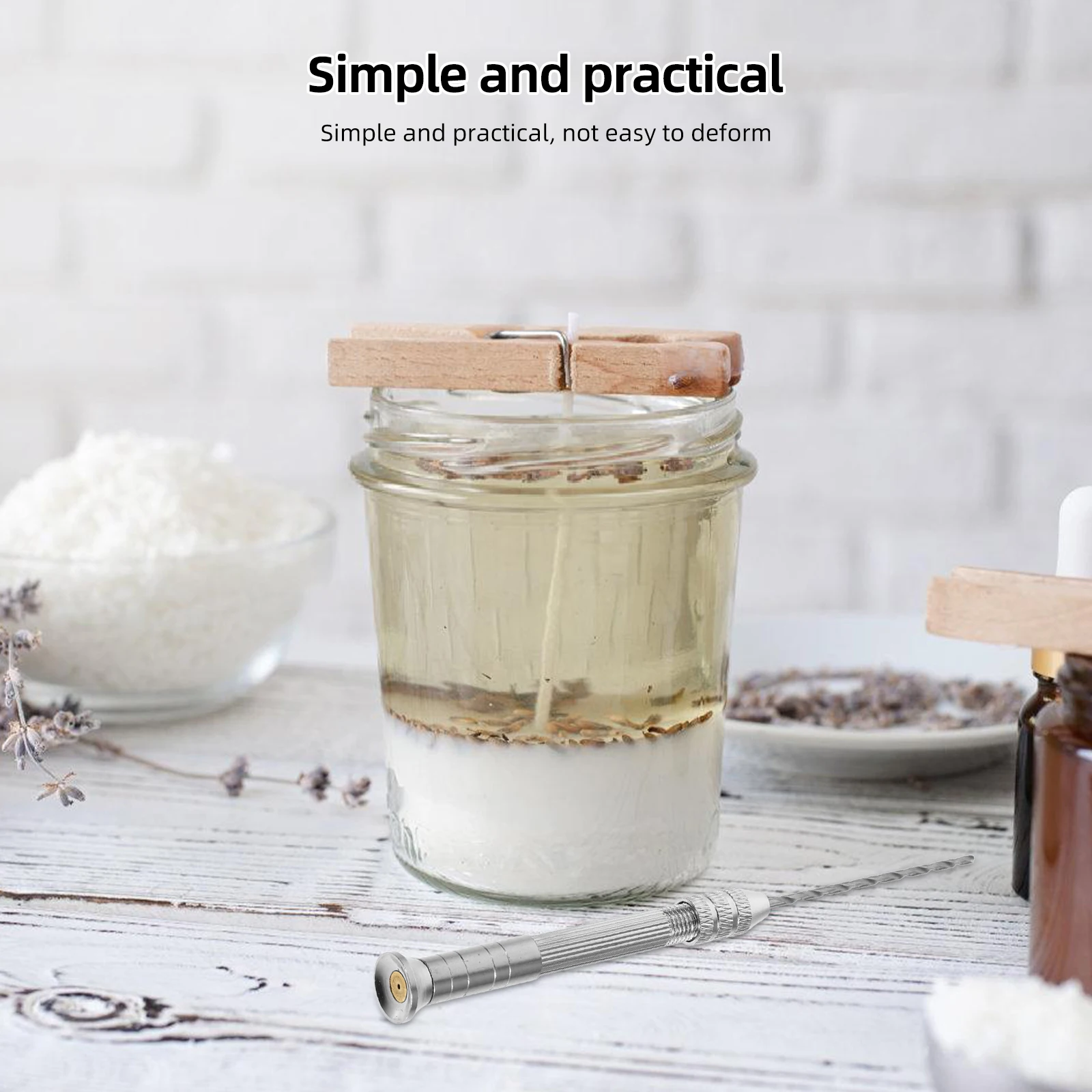 

1Set Precision Hand Drill Manual Metal Micro Drill Bits Set for Hole Punching DIY Crafts Jewelry Making Kit