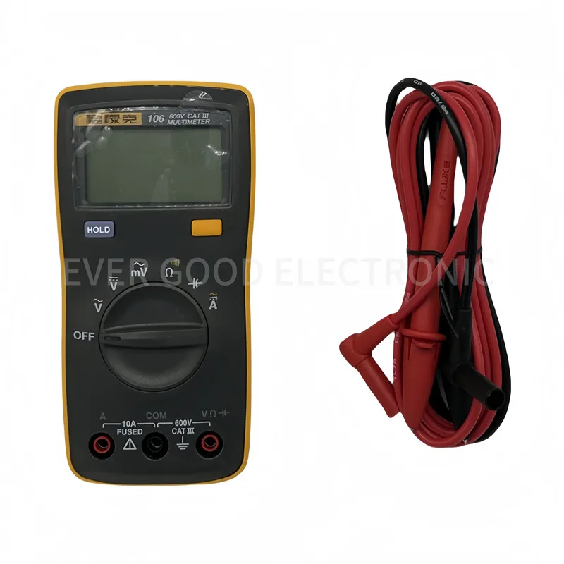 فلوك 106 جهاز قياس رقمي متعدد محمول F106