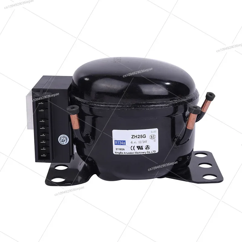 Compresor de alta calidad de 24V, 12V CC, nueva refrigeración de coche, compresor de refrigerador para exteriores ZH25G35G