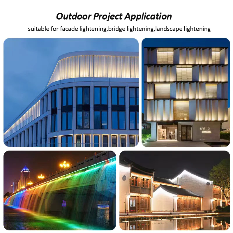 High Brightness Waterproof DMX Led Wall Washer Light for Outdoor Professional Stage Lighting