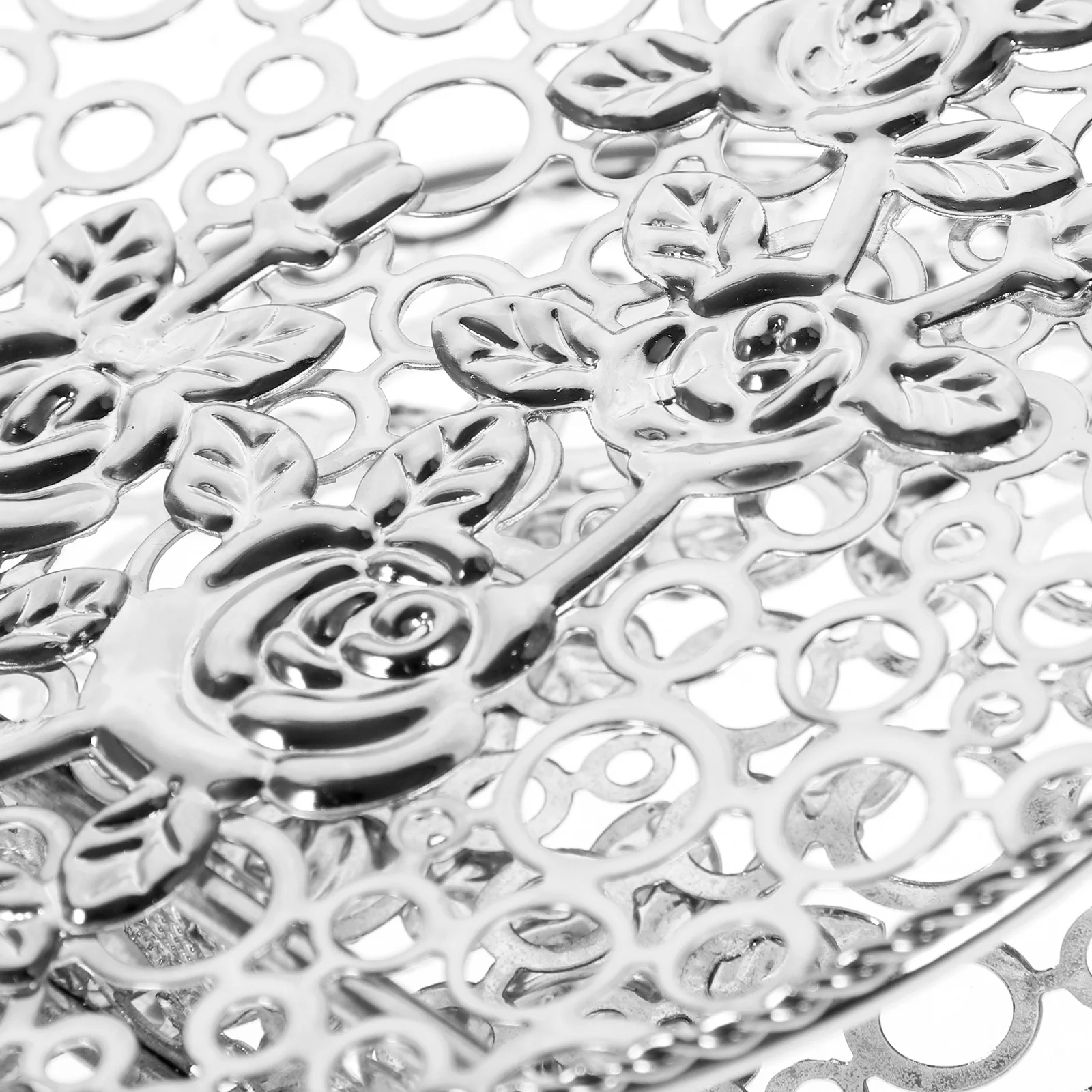 

Retro Napkin Holder Metal Hollow-Out Table Napkin Stand Decorative Vintage Style Tissue Holder for Home Restaurant Hotel Use