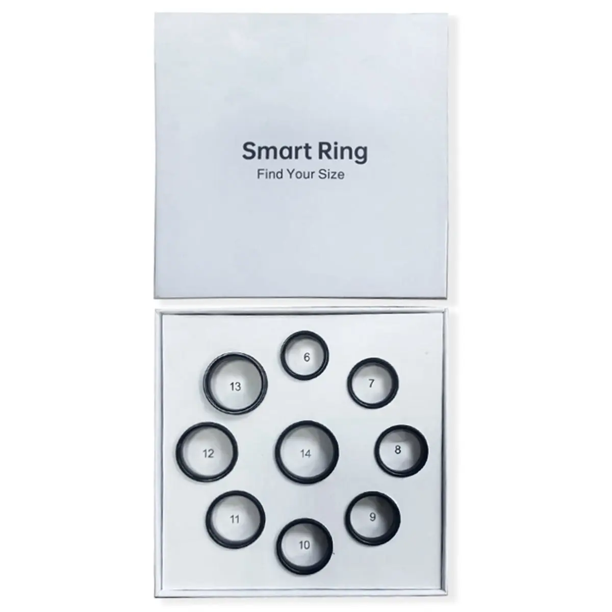 Measuring Tool Set, Size 6 to 14 Finger Sizer Kit for RingConn Health Rings