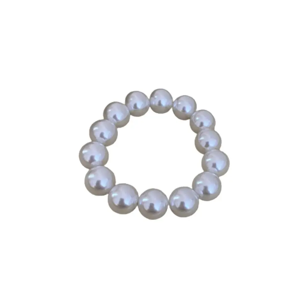 Luxuriöses Retro-Schmuckstück im süßen französischen Stil, elegantes, modisches Damen-Armband mit elastischem Band, koreanischer Stil, Perlenarmband – Detail 1