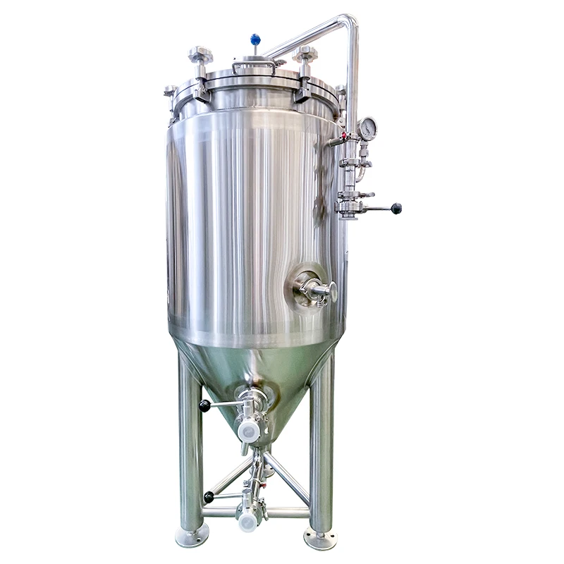

New Stainless Steel 304 Beer Brewery Fermentation Kit Pressure Vessel High Productivity 100L/200L/500L/600L Fermenter Equipment