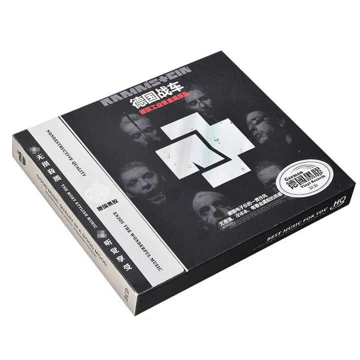 رامستين - معدن صناعي ألماني ثقيل، قرص مضغوط للسيارة للصوت القوي، ألبوم قرص مضغوط رامستين، 3 أقراص مضغوطة #5