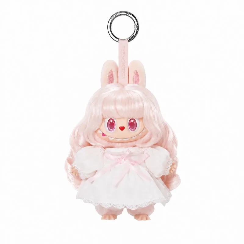 POP MART THE MONSTERS Hair Salon Series Blind Box Labubu V4 Guess Bag Dolls Toys Vinyl Plush Pendant Kawaii Back To School Gift view 3