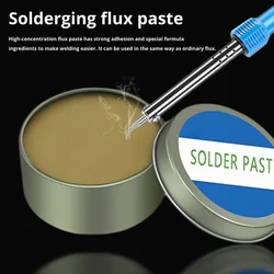 30/50/100g bleifreies Schweiß flussmittel Eisen reparatur Schweiß paste Löten Zinn Lötöl Löt flussmittel Löt paste Kolophonium flussmittel