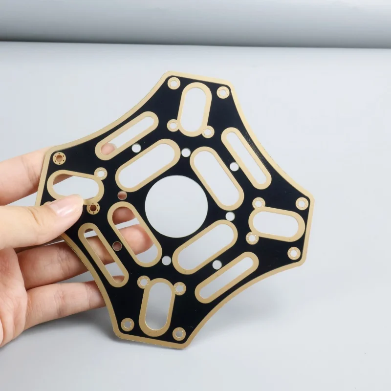 1 Juego de placa central de marco principal de cuadricóptero DJI F450 PCB, placa lateral superior y placa lateral inferior, promoción