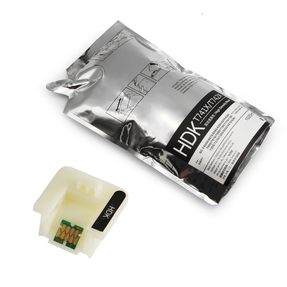 T741X-T7414 T7411 T741X Ink Tank Chip For Epson SureColor F6000 F6070 F6200 F6270 F7000 F7070 F7100 F7170 Cartridge Chip Unit